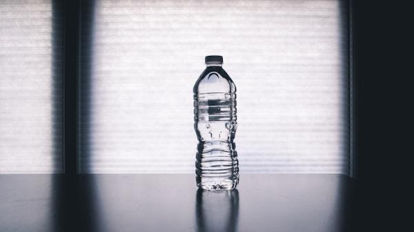 A glass of water