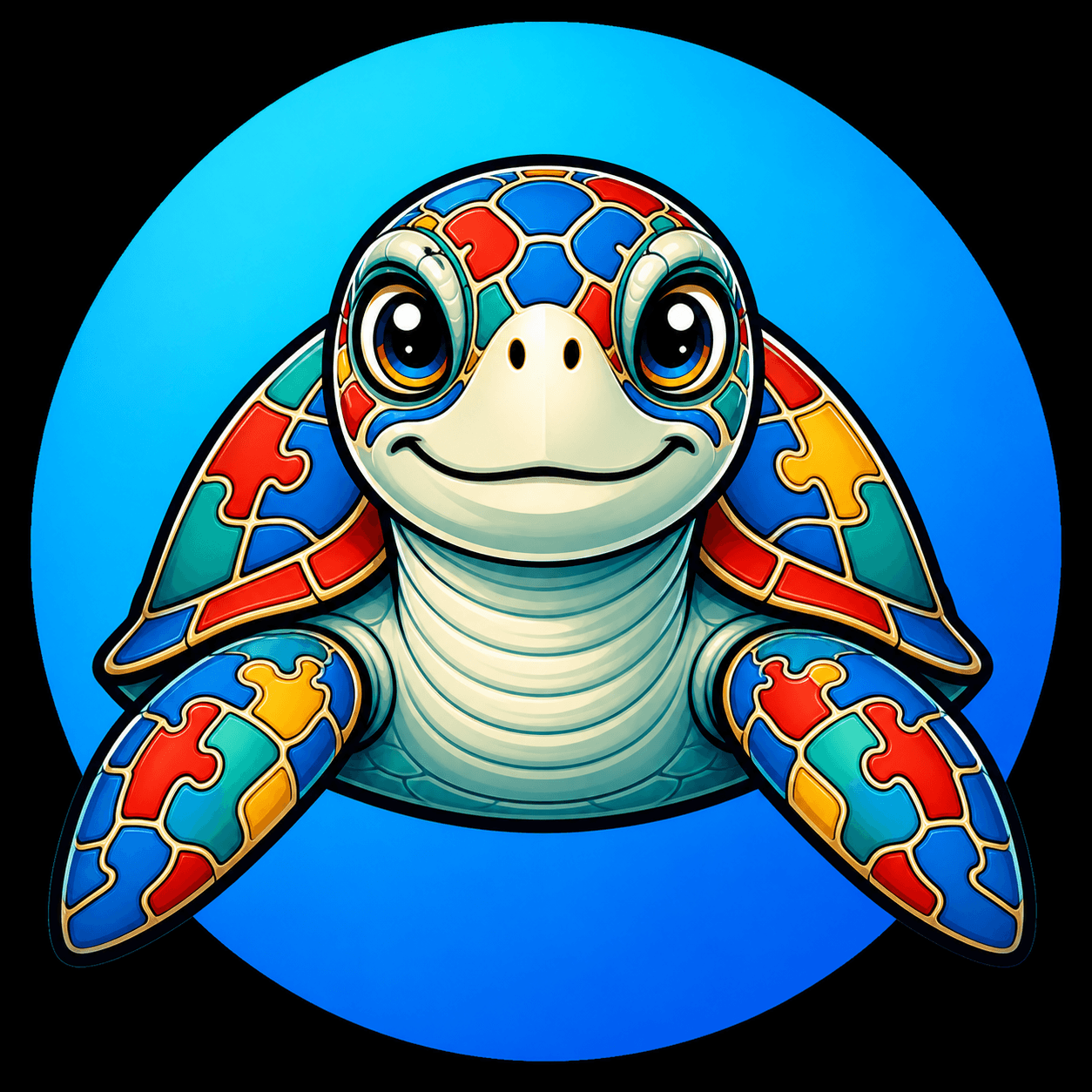 HumanLink turtle looking forward